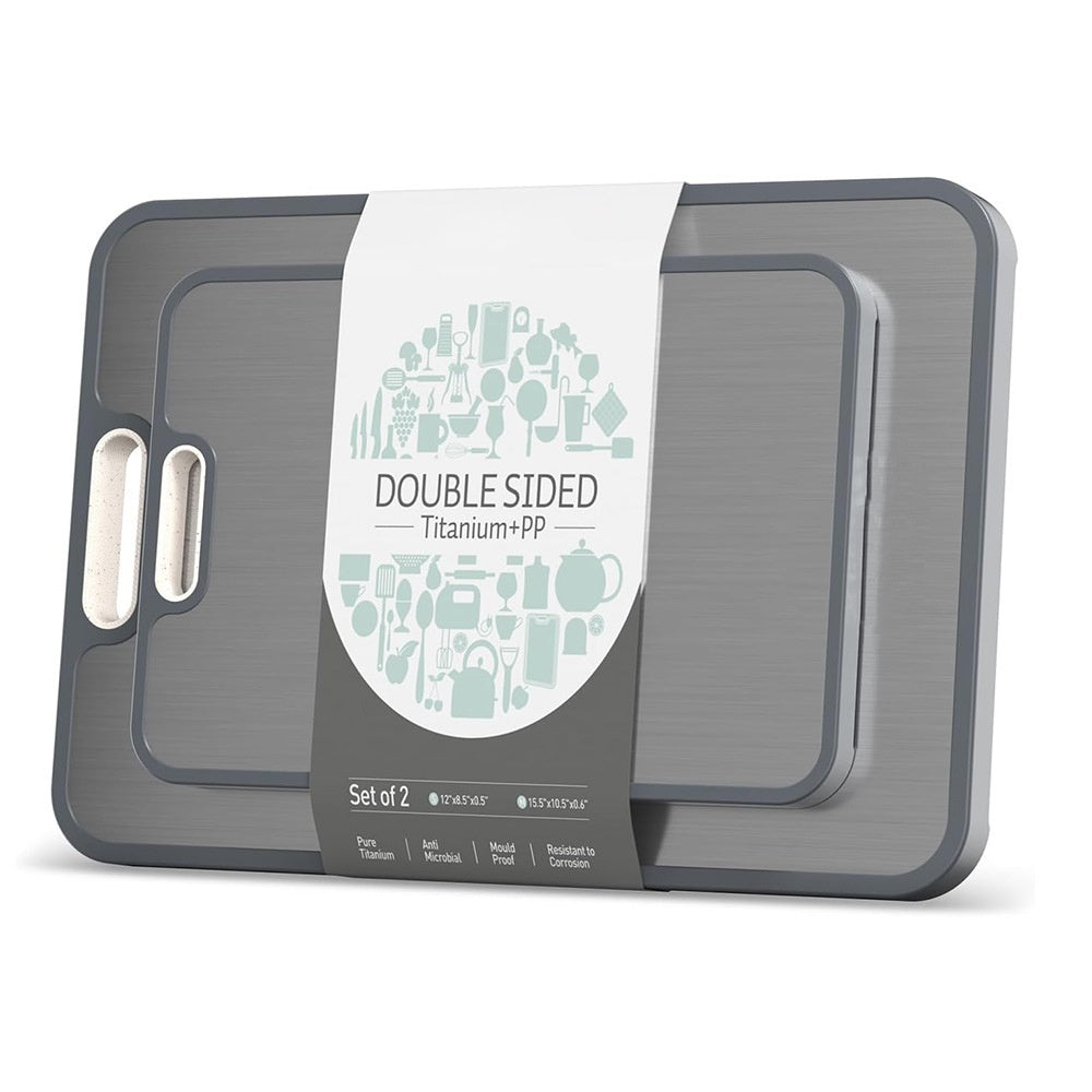 Transform Your Kitchen Experience with the Pure Titanium Wheat Fiber Cutting Board